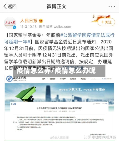 疫情怎么弄/疫情怎么办呢-第3张图片