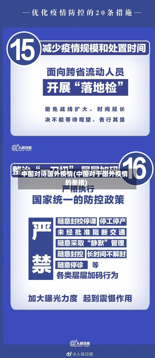 中国对待国外疫情(中国对于国外疫情的举措)