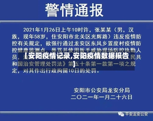 【安阳疫情记录,安阳疫情数据报告】-第2张图片