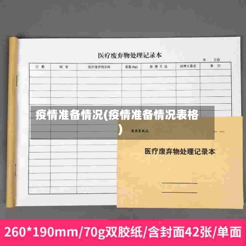 疫情准备情况(疫情准备情况表格)