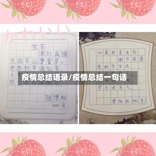 疫情总结语录/疫情总结一句话-第2张图片