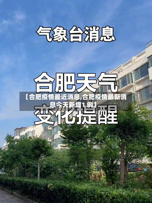 【合肥疫情最近消息,合肥疫情最新消息今天新增1 例】