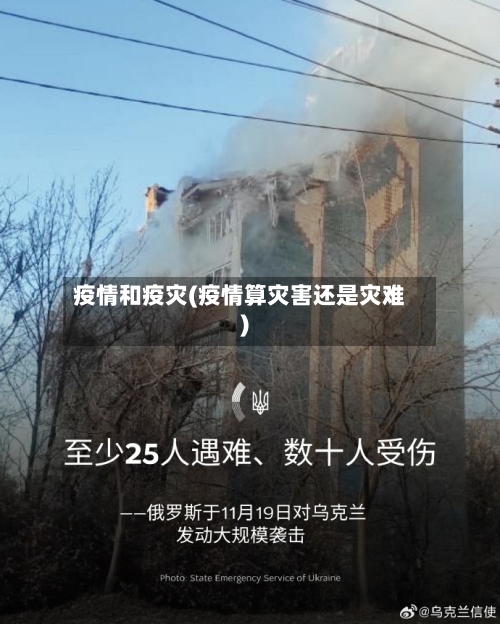 疫情和疫灾(疫情算灾害还是灾难)-第3张图片