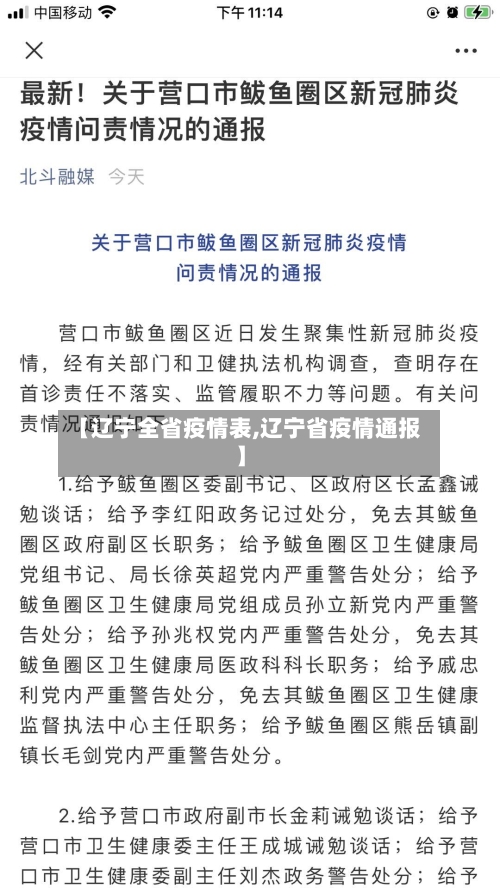 【辽宁全省疫情表,辽宁省疫情通报】