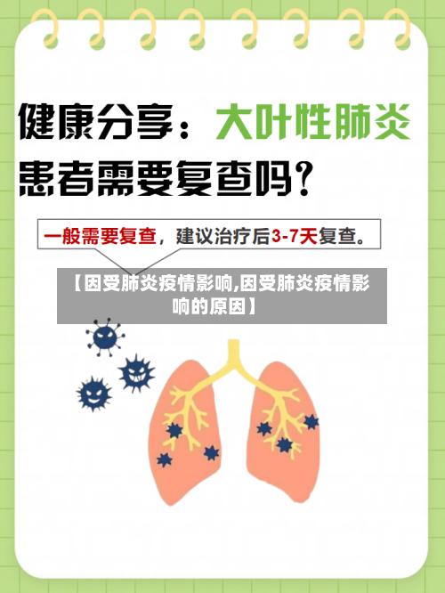 【因受肺炎疫情影响,因受肺炎疫情影响的原因】