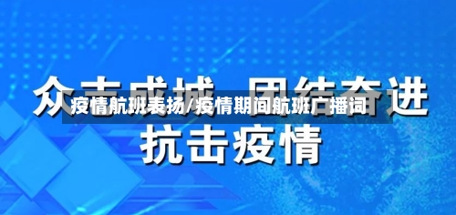 疫情航班表扬/疫情期间航班广播词-第2张图片