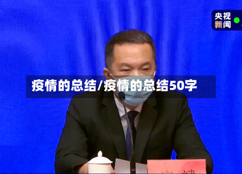 疫情的总结/疫情的总结50字-第3张图片