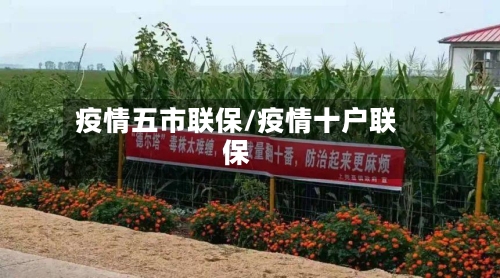 疫情五市联保/疫情十户联保