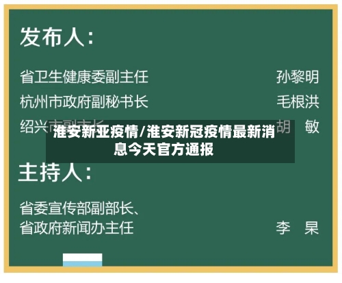 淮安新亚疫情/淮安新冠疫情最新消息今天官方通报-第3张图片