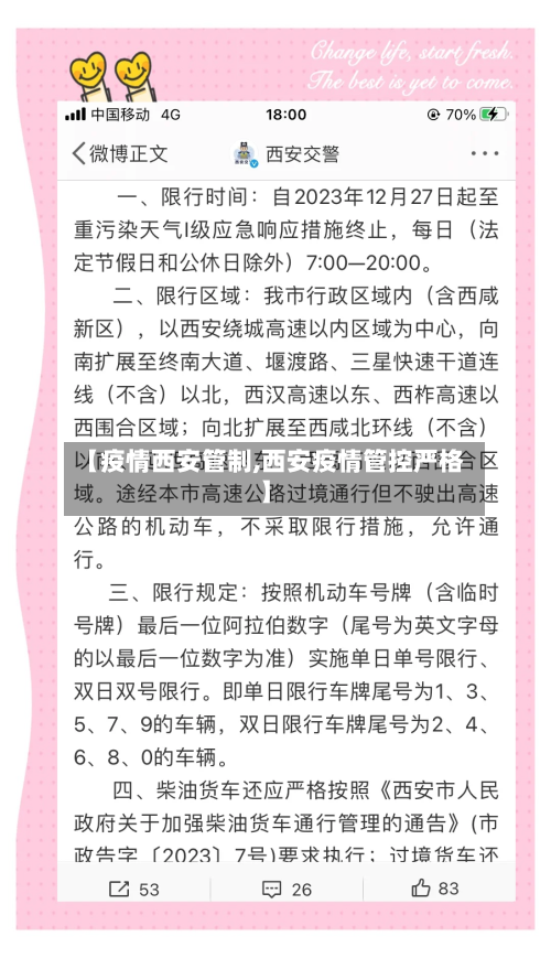 【疫情西安管制,西安疫情管控严格】